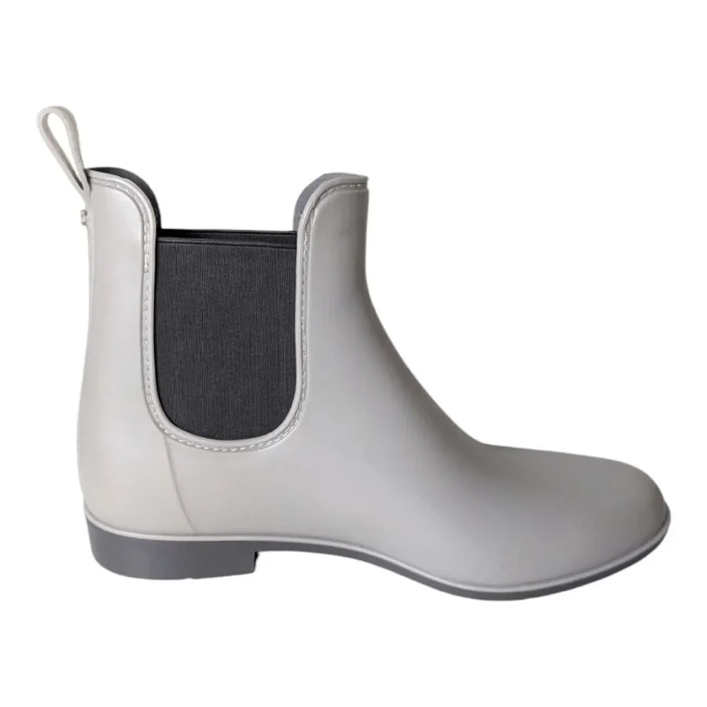 NWD SAM EDELMAN Tinsley Rain Boot In Dove Grey Size 11